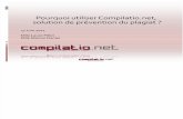 Découverte de Compilatio.net : logiciel de détection de similitudes