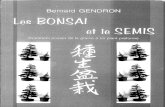 Les Bonsai Et Le Semis - Bernard Gendron