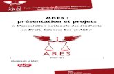Dossier de présentation et de partenariat de l'ARES