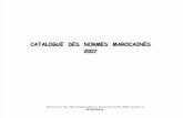 Catalogue Des Normes Marocaines