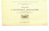 Bulletin de l'Académie Malgache V - 1920-21