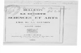 Bulletin de la Société des Sciences et des Arts de l'Île de la Réunion, 1884