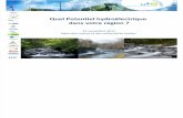 Potentiel hydroélectrique en France - Etude de l'Union française de l'électricité
