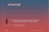 Portefeuille Stratégique Coca Cola