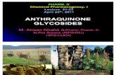 Lecture 21 - 23 Anthraquinone Glycosides