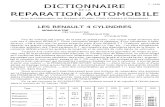 Dictionnaire de La Reparation Automobile