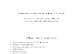 Introduction MATLAB