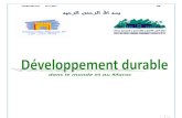 Développement durable dans le monde et au Maroc