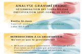 Experience 2 Analyse Gravimetrique