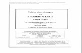 AOC Emmental (Cahier Des Charges INAO)
