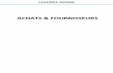 Cycle Achats Fournisseurs