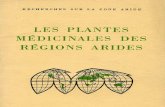 Les plantes médicinales des régions arides_Unesco 1960 97 p.