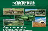 Agronomie - Plantes cultivées et systemes de cultures