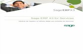 Sage ERP Sage X3 Services