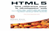 HTML 5 Une référence pour le développeur web