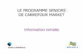 Carrefour Market Module Retraite Seniors 50 Ans