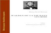 Thoreau Walden Ou La Vie Dans Les Bois