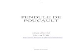 Pendule Foucault