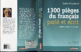 1300 pièges du français parlé et écrit - dictionnaire de difficultés de la langue française - publié au québec (pdf)