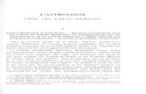 L'astrologie chez les gallo-romains by H. de la Ville de Mirmont [Revue des Études Anciennes 11 (1909)  pgs. 301-346]