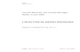 L'INJECTION DE MASES ROCHEUSES - Comité Marocain de Grands Barrages - 06-06-2003- G.Lombardi