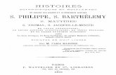 Histoires de Saint Philippe, Saint Barthelemy Saint Matthieu, Saint Thomas, Saint Jacques-Le-mineur