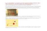 La Chapelle Royale Saint Frambourg: archeologie - Puech Pierre-Francois, Puech Bernard, Durand Marc