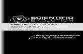 Manuel Qualité ISO9001:2008 Scientific Evolution Sàrl