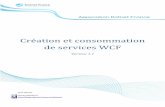 Création et consommation de services WCF