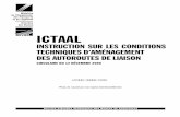 INSTRUCTION SUR LES CONDITIONS TECHNIQUES D’AMÉNAGEMENT DES AUTOROUTES DE LIAISON (CIRCULAIRE DU 12 DÉCEMBRE 2000)