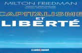 Milton Friedman Capitalisme Et Liberte