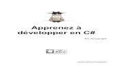 Apprenez a Developper en c#