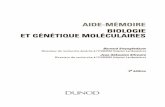 Aide Memmoire Bilogie Et Genetique Moleculaire