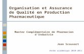 Assurance qualité Pr. Scouvart