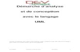 UML Cas complet Démarche d'analyse et de conception avec le langage UML
