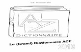 Dicotionnaire ACE 2013