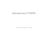 introduction à l'UMTS et le W-CDMA