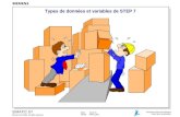 Types de données et variables de STEP 7