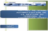 Automatisation de La Gestion Du Terminal a Conteneurs (Tcs)