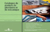 Catalogue de produits de plomberie et de mécanique