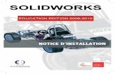 Notice Installation SolidWorks EE 2009-2010