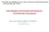 Methodes Complexometriques-complexes Solubles