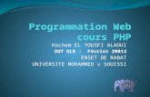 Programmation Web - Cours PHP 1 Introduction