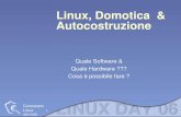 Linux, domotica e autocostruzione