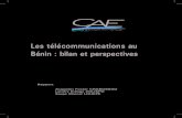 4.Les Telecommunications Au Benin Bilan Et Perspectives