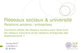 Les réseaux sociaux d'anciens & entreprises - Présentation de Nicolas Bilet (ICP)