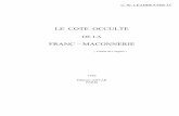 Franc maçon- Le Coté occulte de la Franc-Maçonnerie - C. W.
