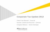 Corporate tax update - french