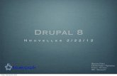 Présentation des initiatives Drupal 8 - Fev 12