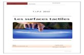 Pfd surfaces tactiles